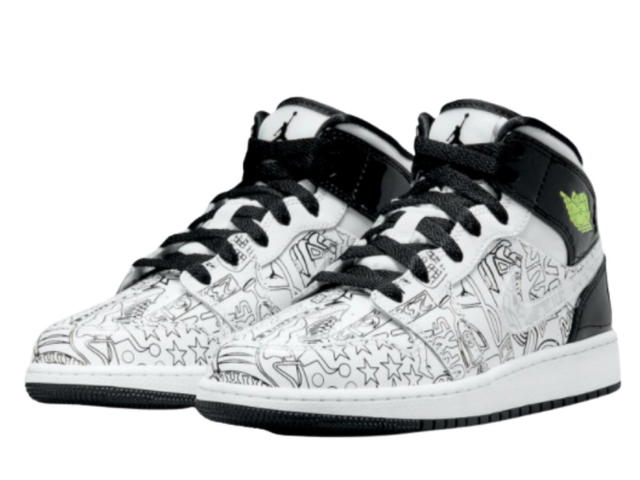 Jordan Jordan 1 Mid SE 'DIY' (GS) - view 3