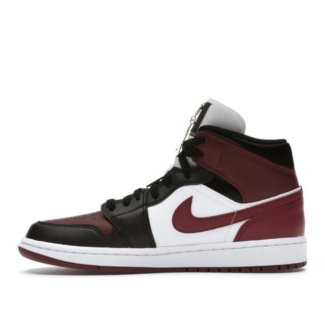 Jordan Jordan 1 Mid SE Black Dark Beetroot (Women's) - view 2