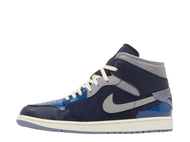 Jordan Jordan 1 Mid SE Craft Obsidian French Blue Ashen Slate White - view 2