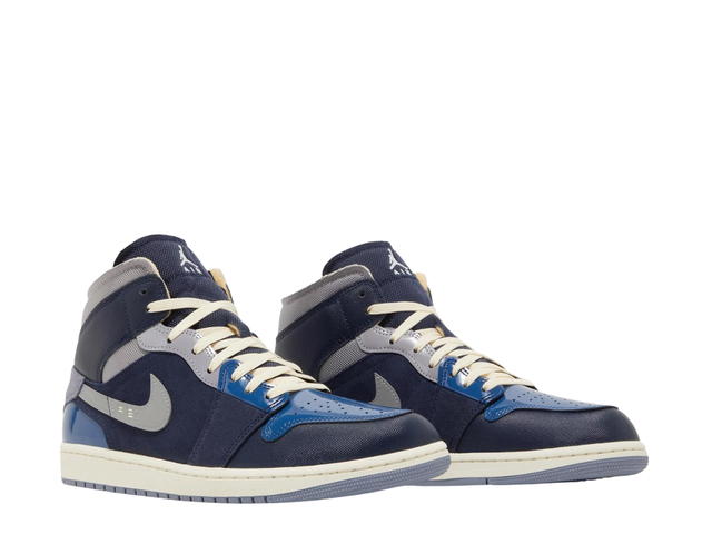 Jordan Jordan 1 Mid SE Craft Obsidian French Blue Ashen Slate White - view 3