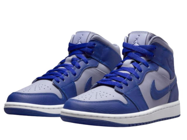 Jordan Jordan 1 Mid SE Iron Purple Deep Royal (Women's) - view 3