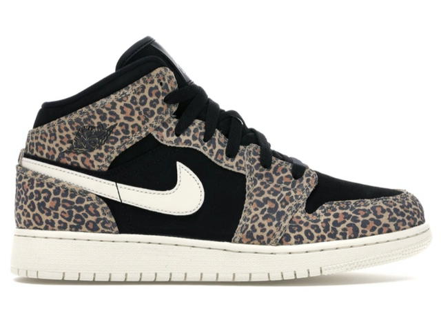 Jordan Jordan 1 Mid SE Leopard (GS) - view 1