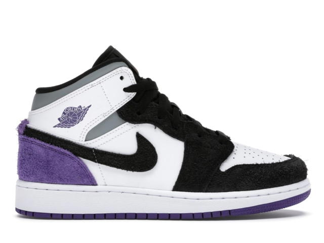 Jordan Jordan 1 Mid SE Purple (GS) - view 1