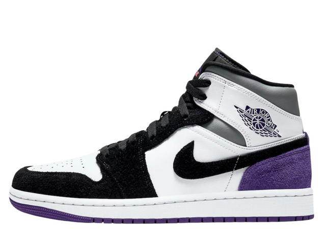 Jordan Jordan 1 Mid SE Purple - view 2