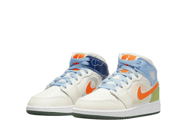 Jordan Jordan 1 Mid SE Stitch (GS) - view 3