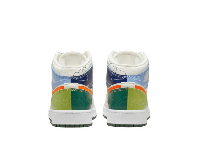 Jordan Jordan 1 Mid SE Stitch (GS) - view 4