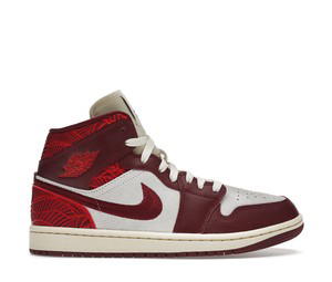 Buy Jordan 1 Mid SE Tiki Leaf Team Red (Women's) at Sasom – Authentic and Ready to Ship