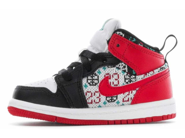 Jordan Jordan 1 Mid SE Ugly Christmas Sweater (TD) - view 3