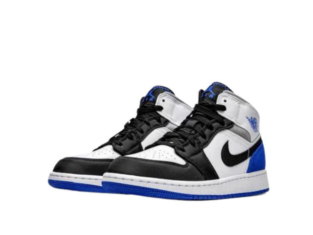 Jordan Jordan 1 Mid SE Royal Black Toe - view 2