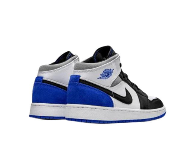Jordan Jordan 1 Mid SE Royal Black Toe - view 3