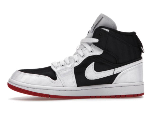 Jordan Jordan 1 Mid SE Utility Canvas White Black Gym Red (W) - view 2