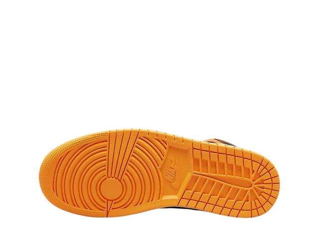 Jordan Jordan 1 Mid Fat Tongue Black Orange - view 4