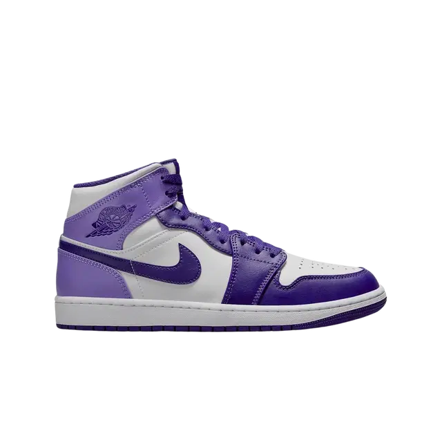 Jordan Jordan 1 Mid Blueberry - view 2