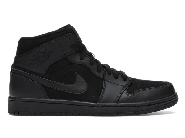 Jordan Jordan 1 Mid Triple Black (2014) - view 1