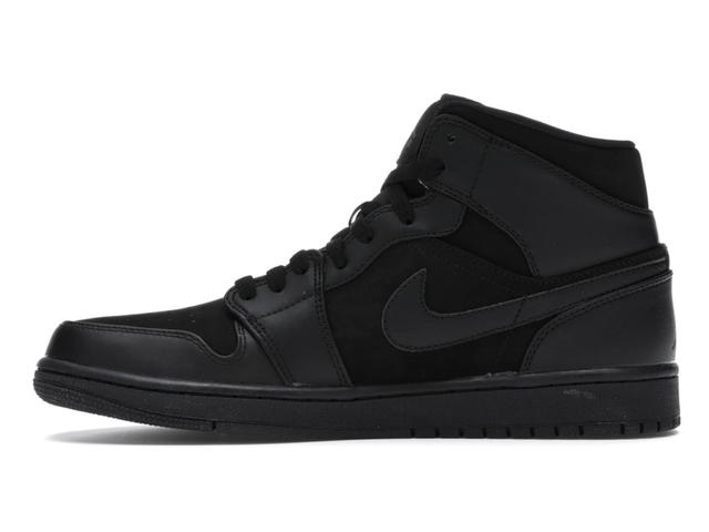 Jordan Jordan 1 Mid Triple Black (2014) - view 2