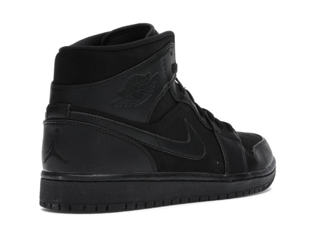 Jordan Jordan 1 Mid Triple Black (2014) - view 3