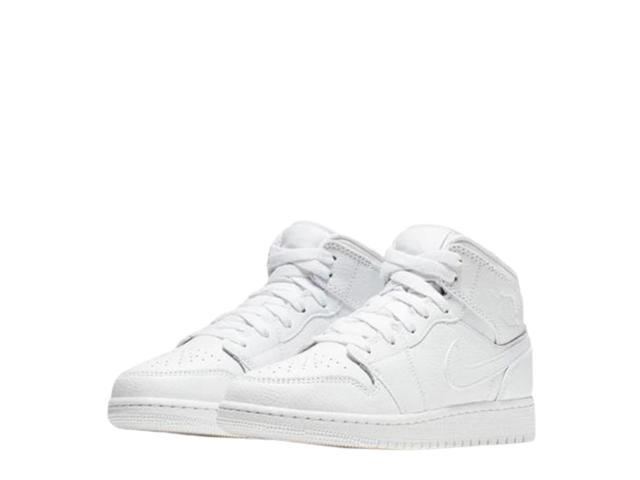 Jordan Jordan 1 Mid Triple White (2019) (GS) - view 3