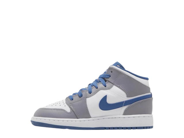 Jordan Jordan 1 Mid True Blue Cement (GS) - view 2