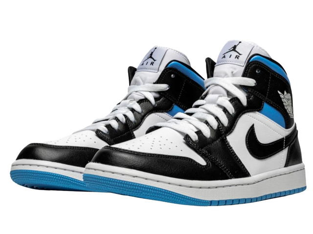 Jordan Jordan 1 Mid University Blue (Women's) - view 3