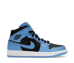 Buy Jordan 1 Mid University Blue Black at Sasom – Authentic and Ready to Ship