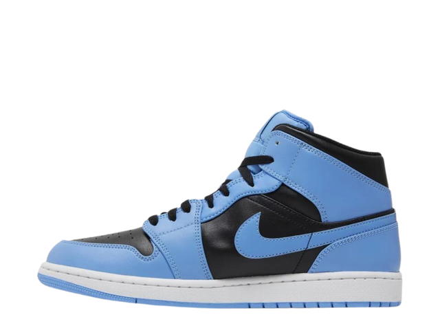 Jordan Jordan 1 Mid University Blue Black - view 2