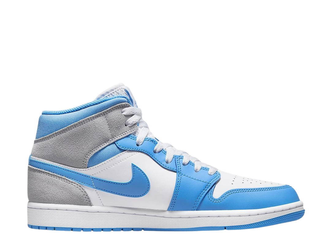 Jordan Jordan 1 Mid University Blue Grey
