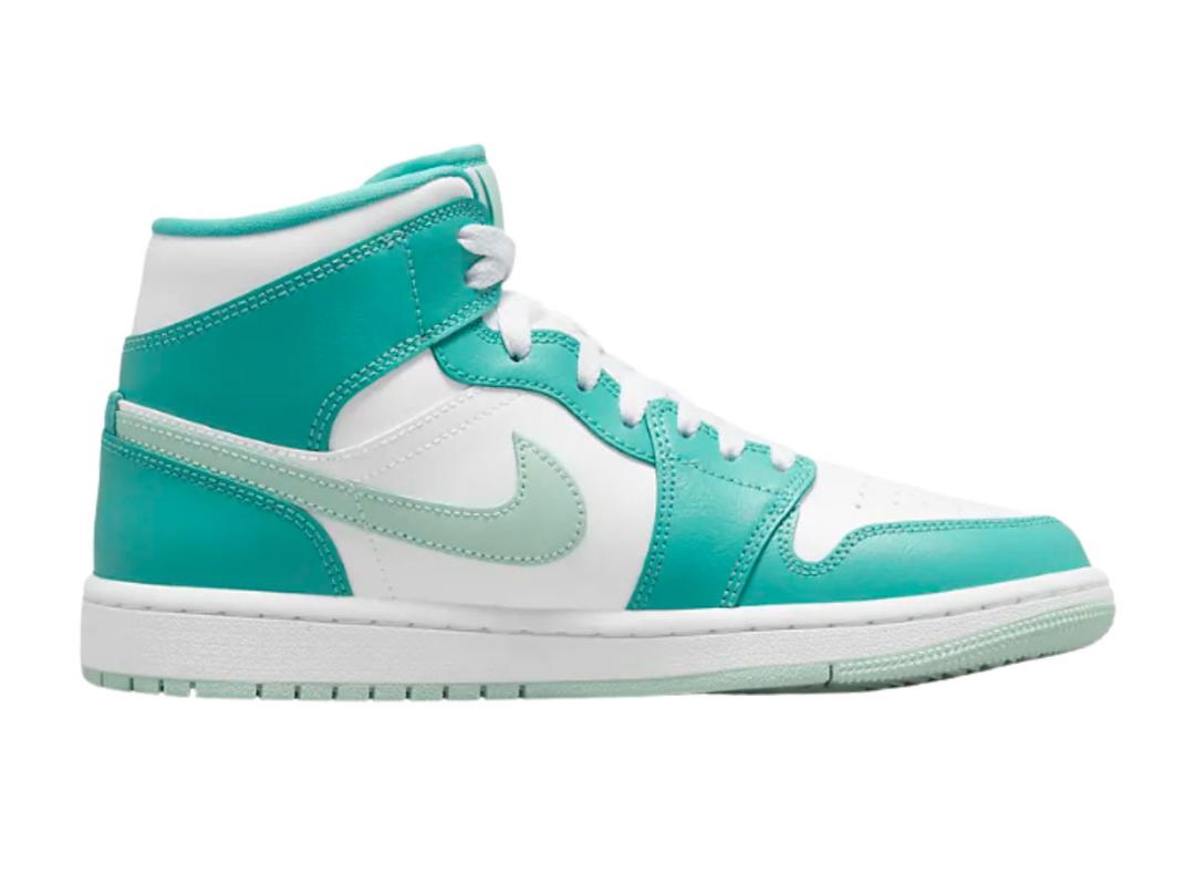 Jordan Jordan 1 Mid Washed Teal (Women's)