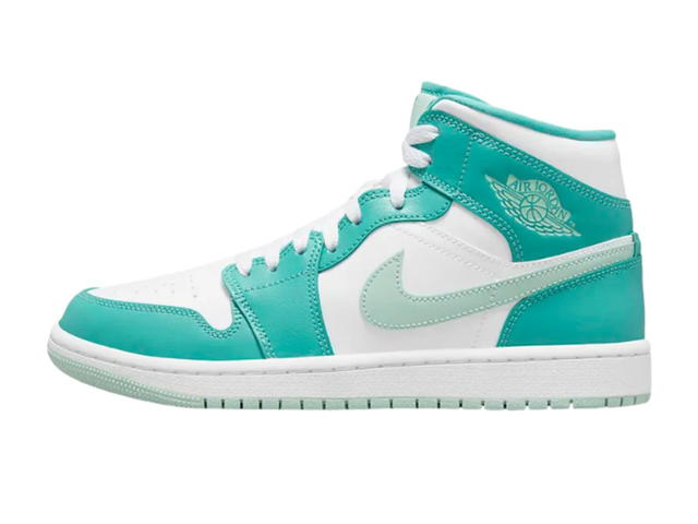 Jordan Jordan 1 Mid Washed Teal (Women's) - view 2