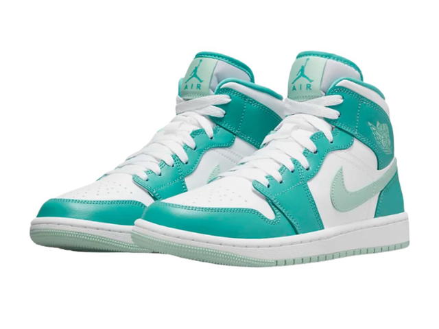 Jordan Jordan 1 Mid Washed Teal (Women's) - view 3