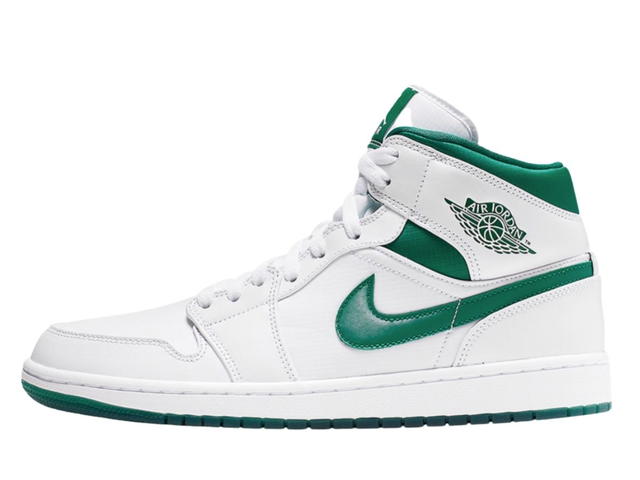 Jordan Jordan 1 Mid White Mystic Green - view 2