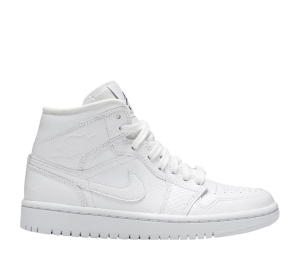 Buy Jordan 1 Mid White Snakeskin (W) at Sasom – Authentic and Ready to Ship