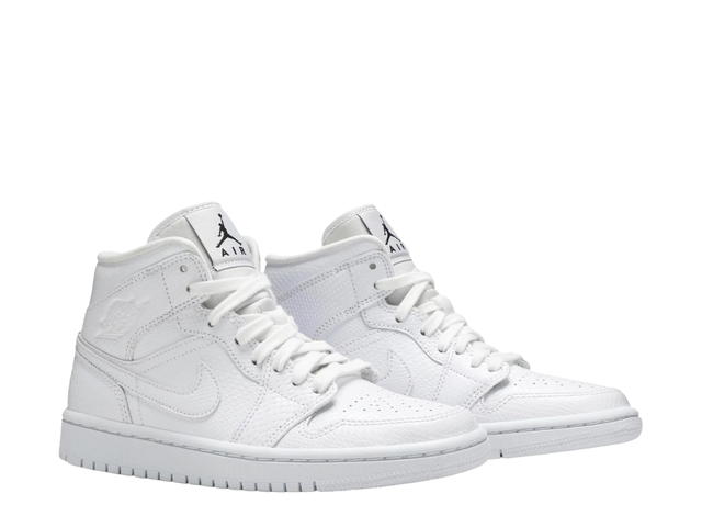 Jordan Jordan 1 Mid White Snakeskin (W) - view 3