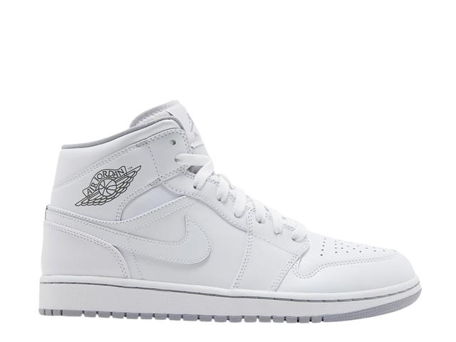 Jordan Jordan 1 Mid White Wolf Grey (2016) - view 1
