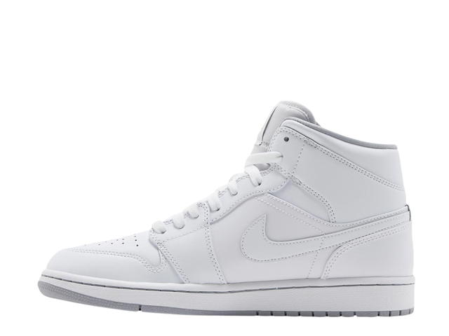Jordan Jordan 1 Mid White Wolf Grey (2016) - view 2