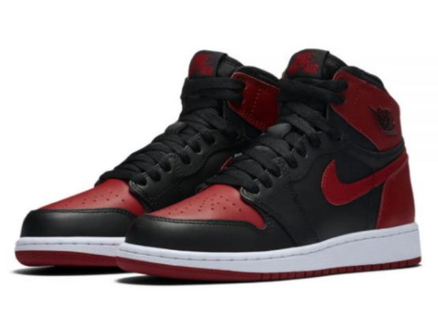 Jordan Jordan 1 Retro Bred 2016 "Banned" (GS) - view 3