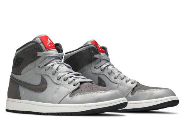 Jordan Jordan 1 Retro High Camo 3M Wolf Grey - view 3