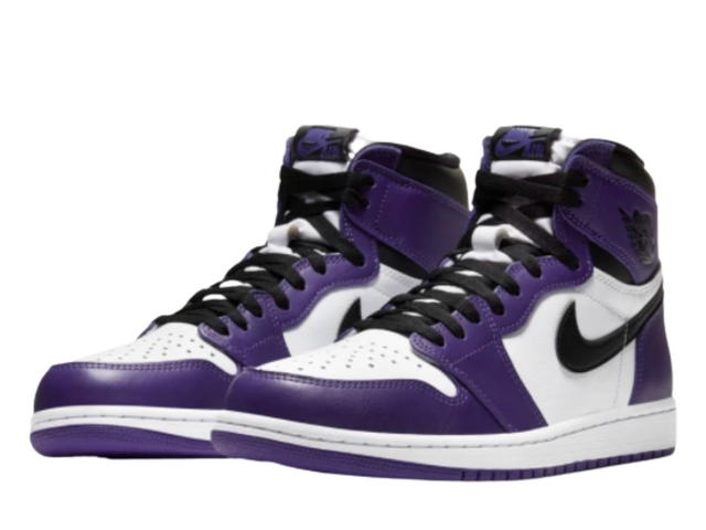 Jordan Jordan 1 Retro High Court Purple White (GS) - view 3