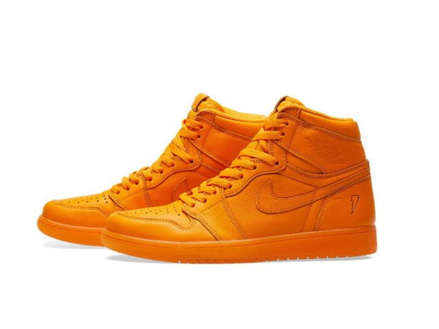 Jordan Jordan 1 Retro High Gatorade Orange Peel - view 2