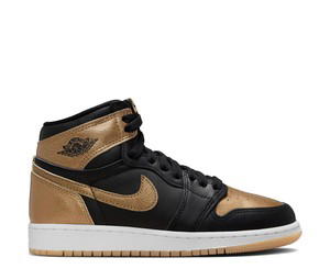 Buy Jordan 1 Retro High OG Black Metallic Gold (GS) at Sasom – Authentic and Ready to Ship