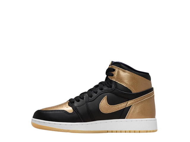 Jordan Jordan 1 Retro High OG Black Metallic Gold (GS) - view 2