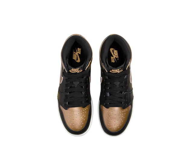 Jordan Jordan 1 Retro High OG Black Metallic Gold (GS) - view 4