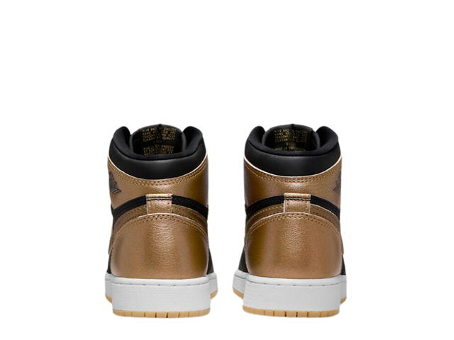 Jordan Jordan 1 Retro High OG Black Metallic Gold (GS) - view 5