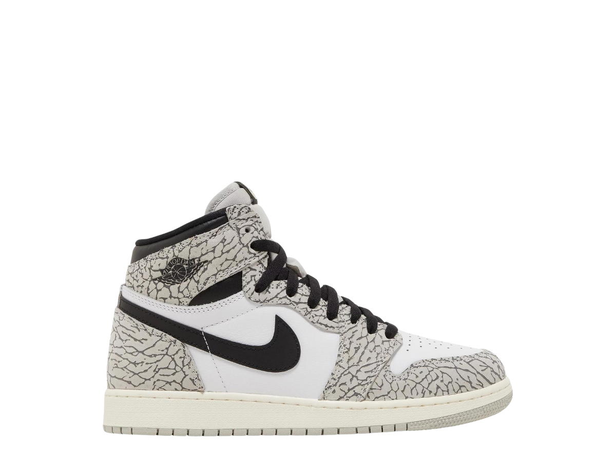 Jordan Jordan 1 Retro High OG White Cement (GS)