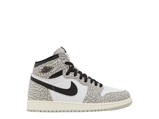Jordan Jordan 1 Retro High OG White Cement (GS) - view 1