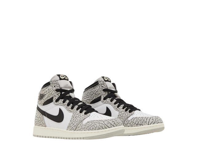 Jordan Jordan 1 Retro High OG White Cement (GS) - view 3