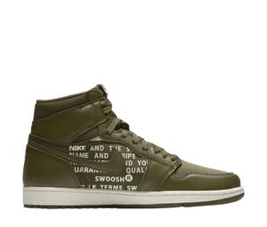 Buy Jordan 1 Retro High Olive Canvas at Sasom – Authentic and Ready to Ship