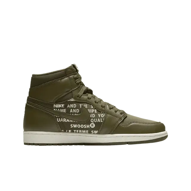 Jordan Jordan 1 Retro High Olive Canvas - view 1