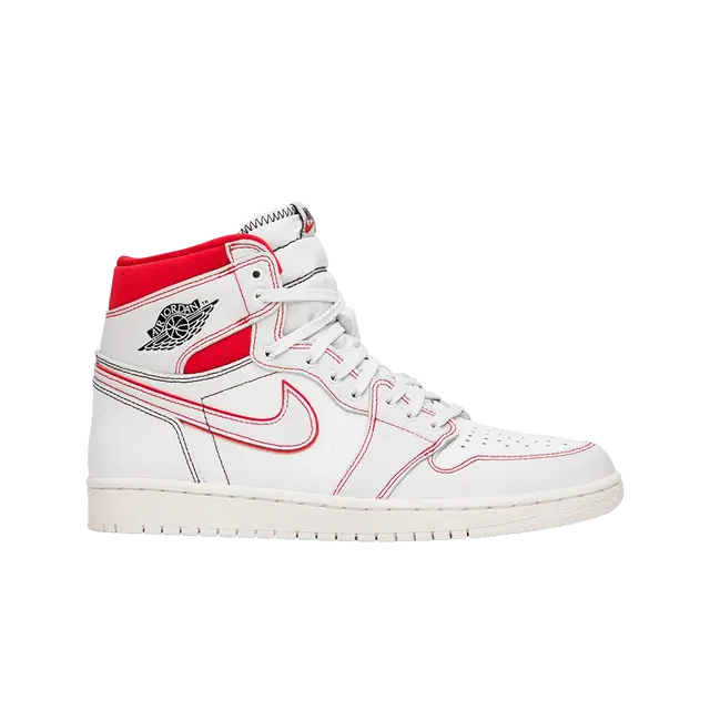 Jordan Jordan 1 Retro High Phantom Gym Red - view 1