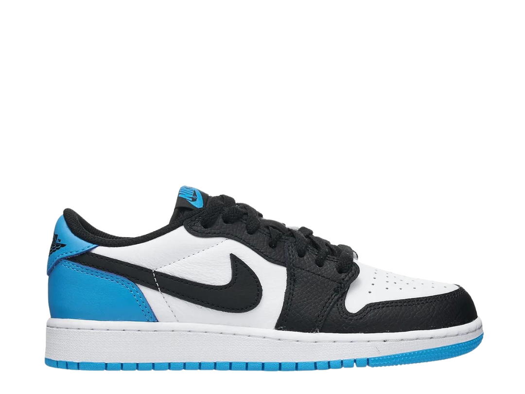 Jordan Jordan 1 Retro Low OG Black Dark Powder Blue (GS)