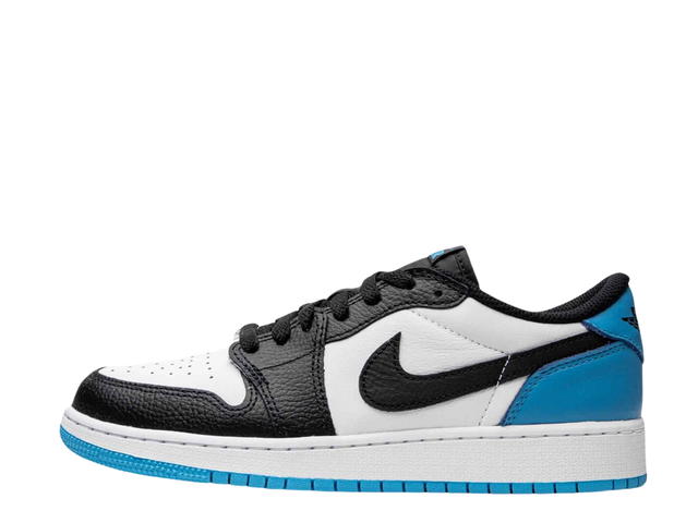 Jordan Jordan 1 Retro Low OG Black Dark Powder Blue (GS) - view 2